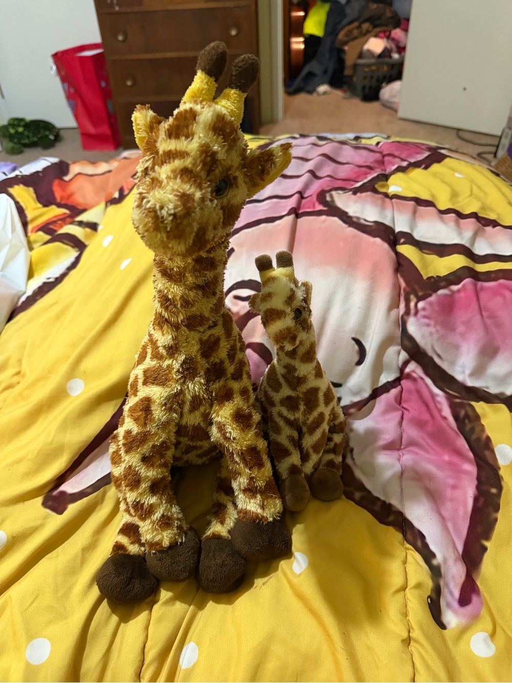Yolanda only Plush Giraffe Stuffed Animal Toy - Brown & Cream